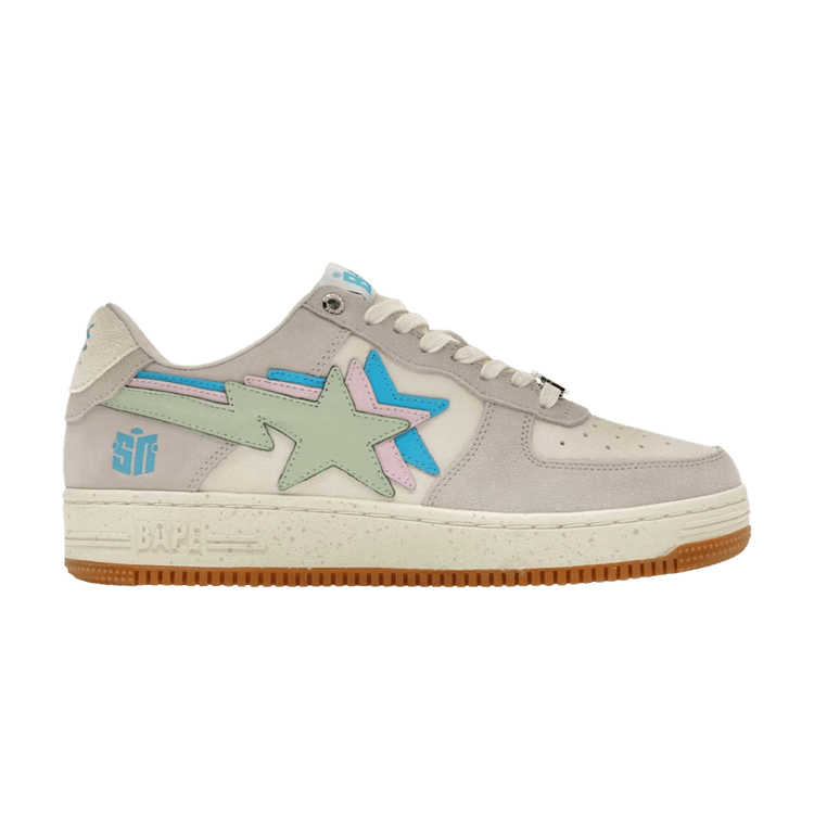 BAPE A Bathing Ape Sta News 'Day' — White/Grey-Multi-Color