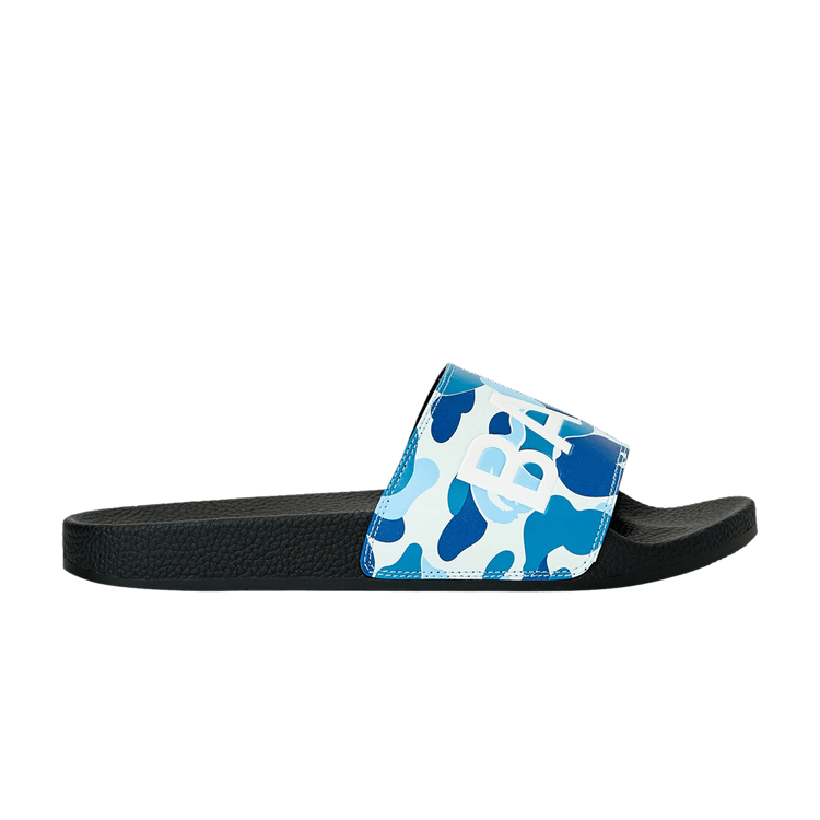 BAPE ABC Camo Slide 'Blue Text' — Blue