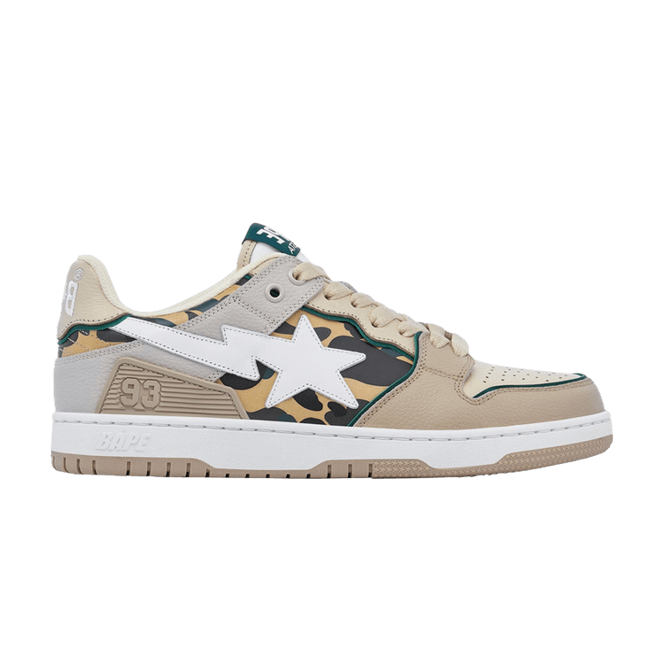 BAPE Sk8 Sta #4 'Beige Camo' — Beige