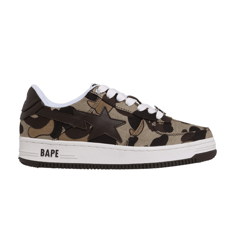 Wmns Bapesta 'Cookie Camo 2 - Brown' — Brown