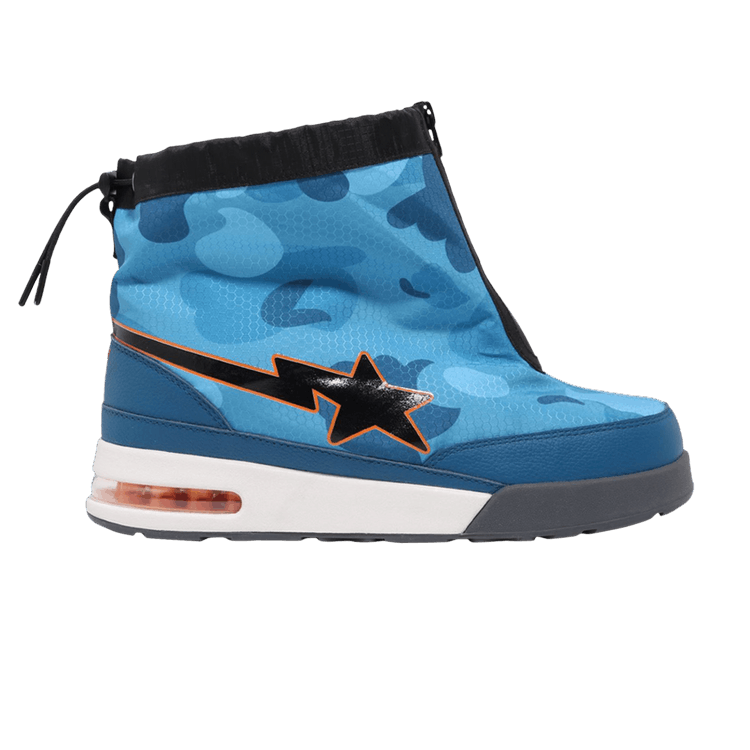BAPE Wmns Honeycomb Camo Zip Roadsta 'Blue' — Blue