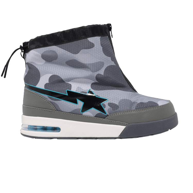 BAPE Wmns Honeycomb Camo Zip Roadsta 'Grey' — Grey