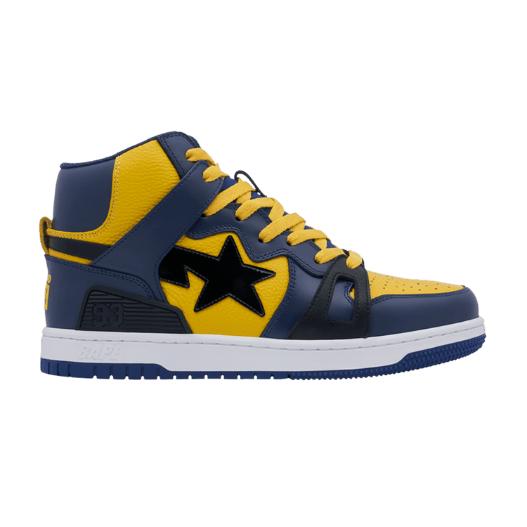Wmns Bapesta 93 Hi 'Navy' — Navy Blue