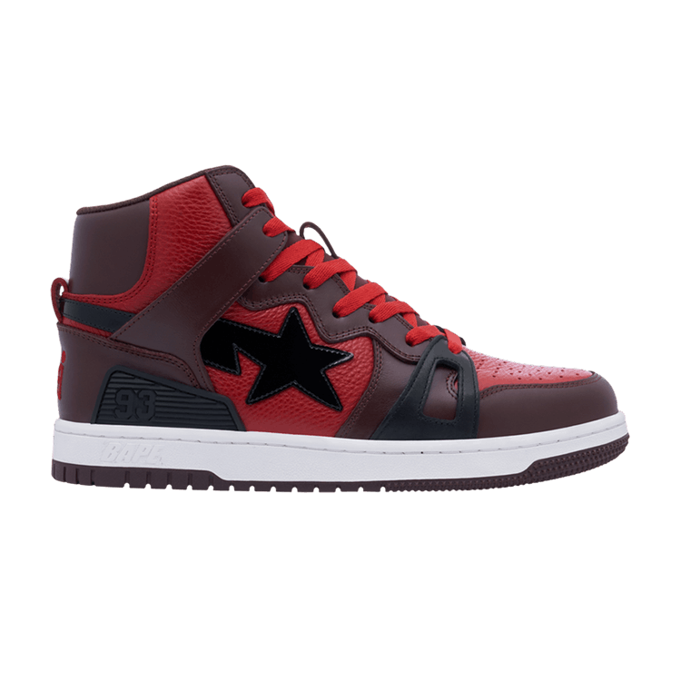 Wmns Bapesta 93 Hi 'Bright Rose' — Bright Rose