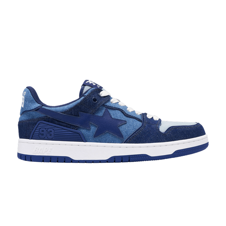 BAPE Wmns Sk8 Sta 'Denim' — Indigo