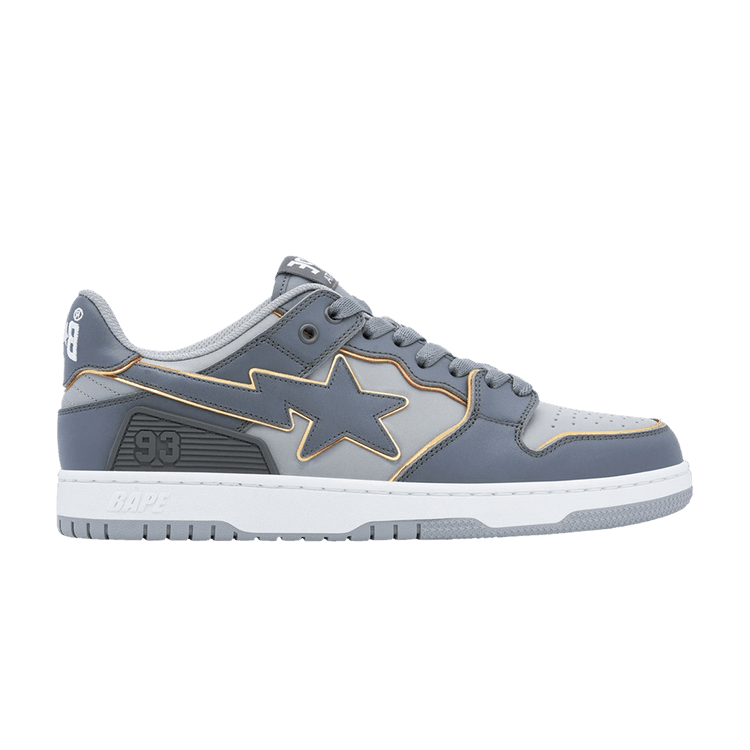 BAPE Wmns Sk8 Sta #3 L 'Gray Gold' — Gray