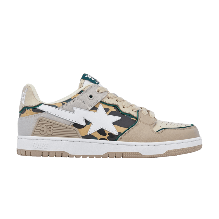 BAPE Wmns Sk8 Sta #4 'Beige Camo' — Beige