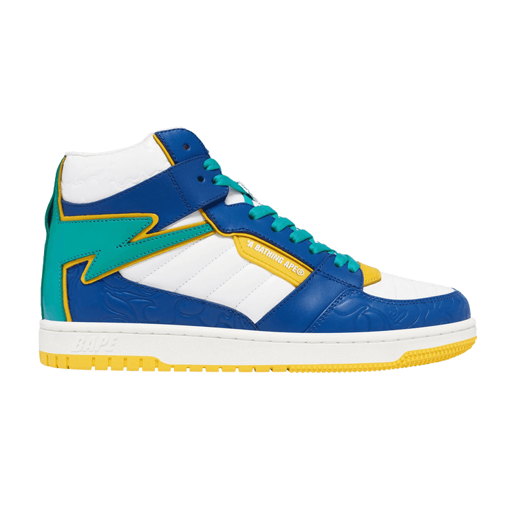 Bapesta 88 Mid #1 'Blue White' — Blue/White
