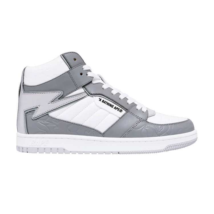 Bapesta 88 Mid #1 'White Grey' — White