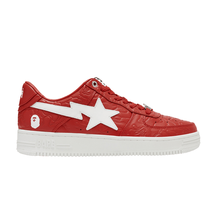 Wmns Bapesta #3 'Line Camo Red' — Red