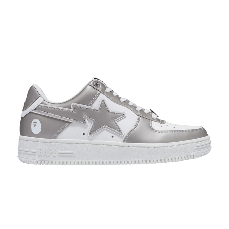 Wmns Bapesta #4 'Silver' — Silver