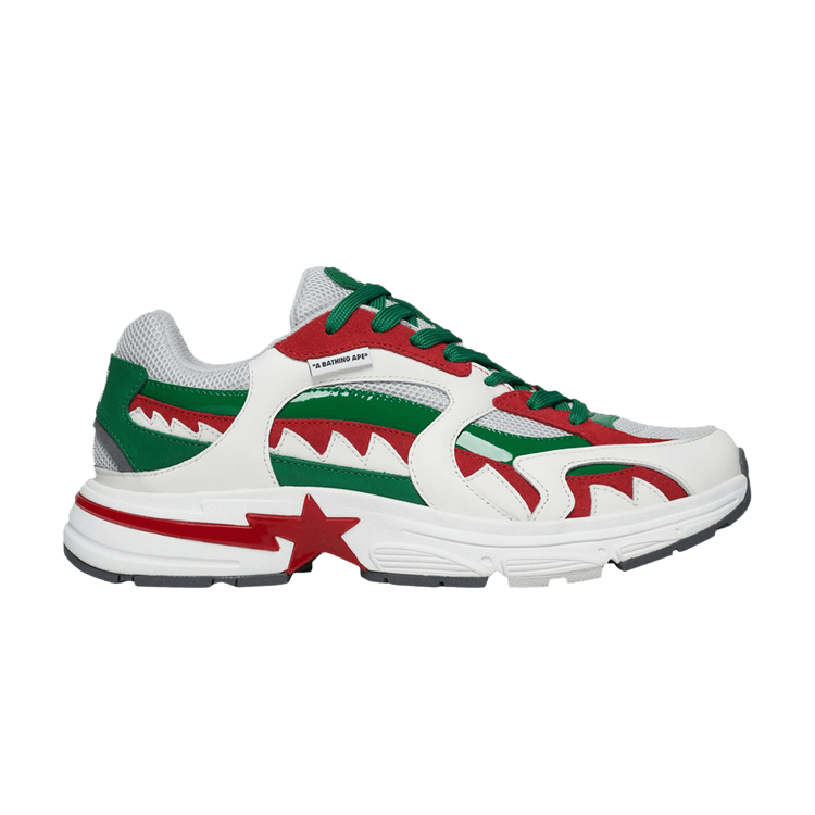 BAPE Shark Sta M1 'Country Pack - Italy' — Green