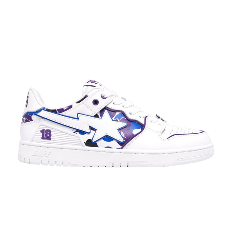BAPE Sk8 Sta 'Hong Kong 18th Anniversary' — White