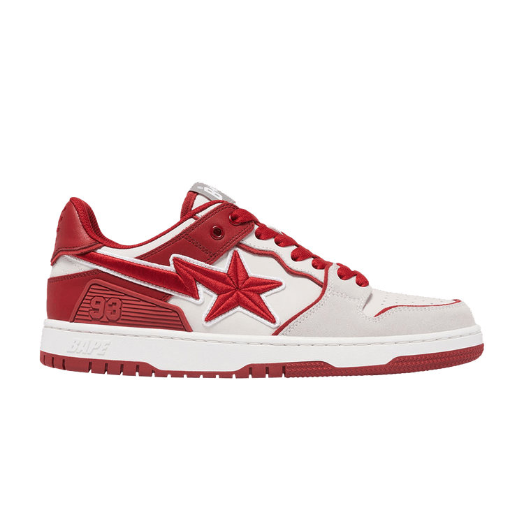 BAPE Sk8 Sta #5 'Red' — Red
