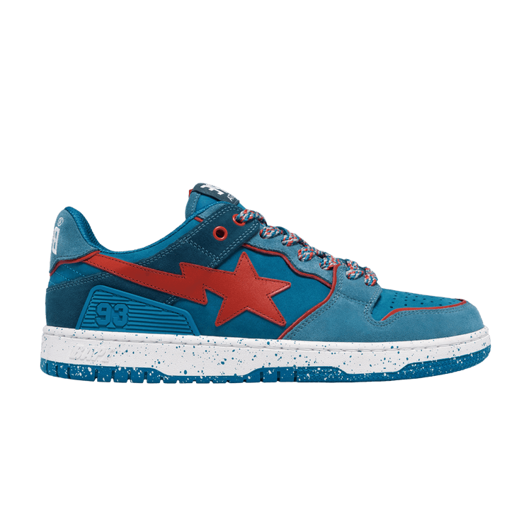 BAPE Sk8 Sta #7 M2 'Outdoor Pack - Blue Red' — Blue
