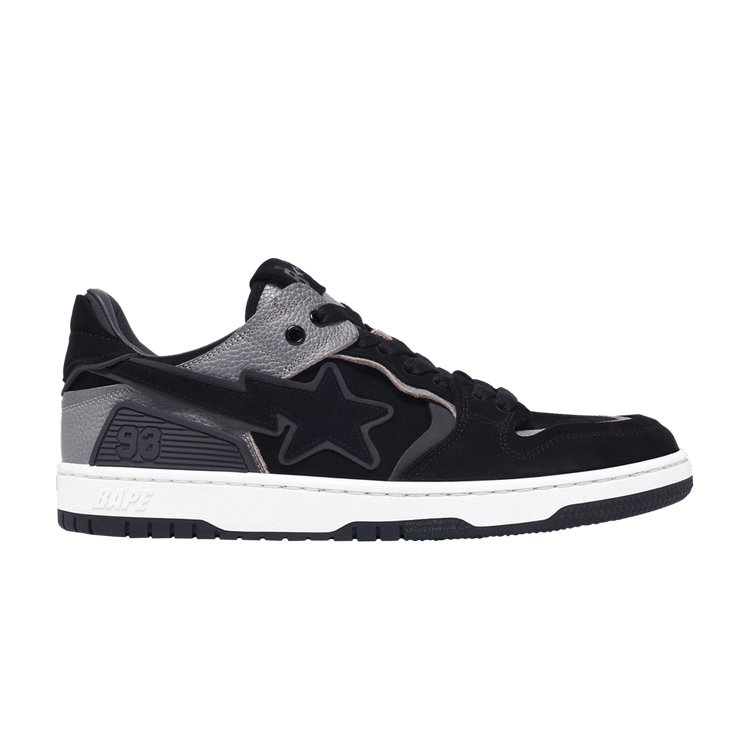 BAPE Wmns Sk8 Sta #6 'Black' — Black