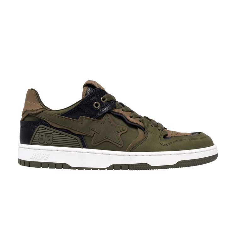 BAPE Wmns Sk8 Sta #6 'Olive Drab' — Olive Drab