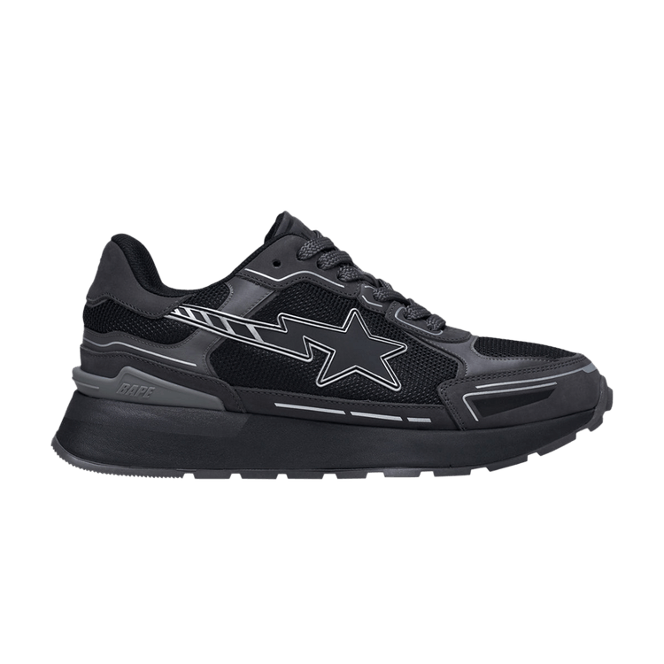 BAPE Wmns Cross Sta 'Black' — Black