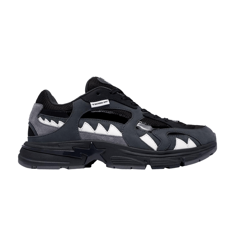 BAPE Wmns Shark Sta 'Black' — Black