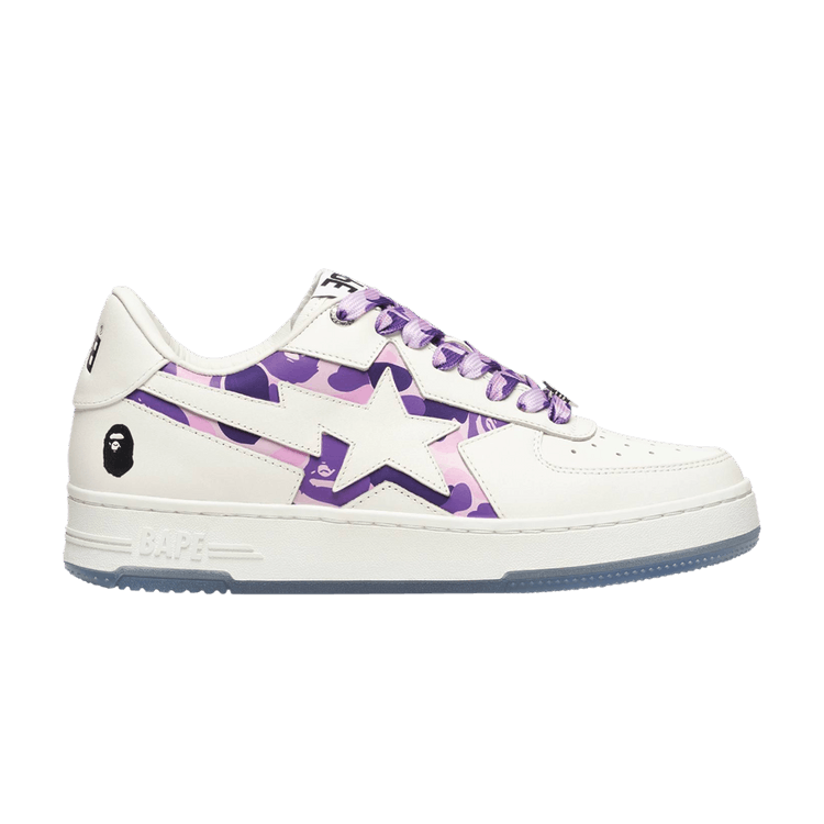 Bapesta Icon 'City Camo - Taipei' — White