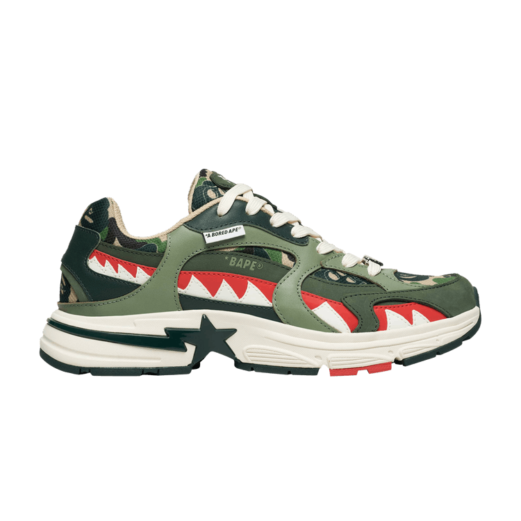 Bored Ape Yacht Club x BAPE Shark Sta 'Green' — Green