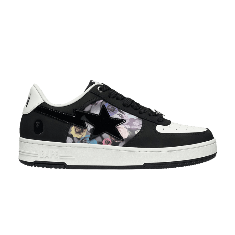 Bapesta #2 'Black Roses' — Black