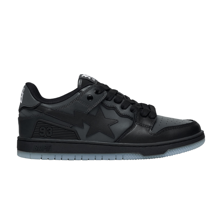 BAPE Sk8 Sta #5 M2 'Black' — Black