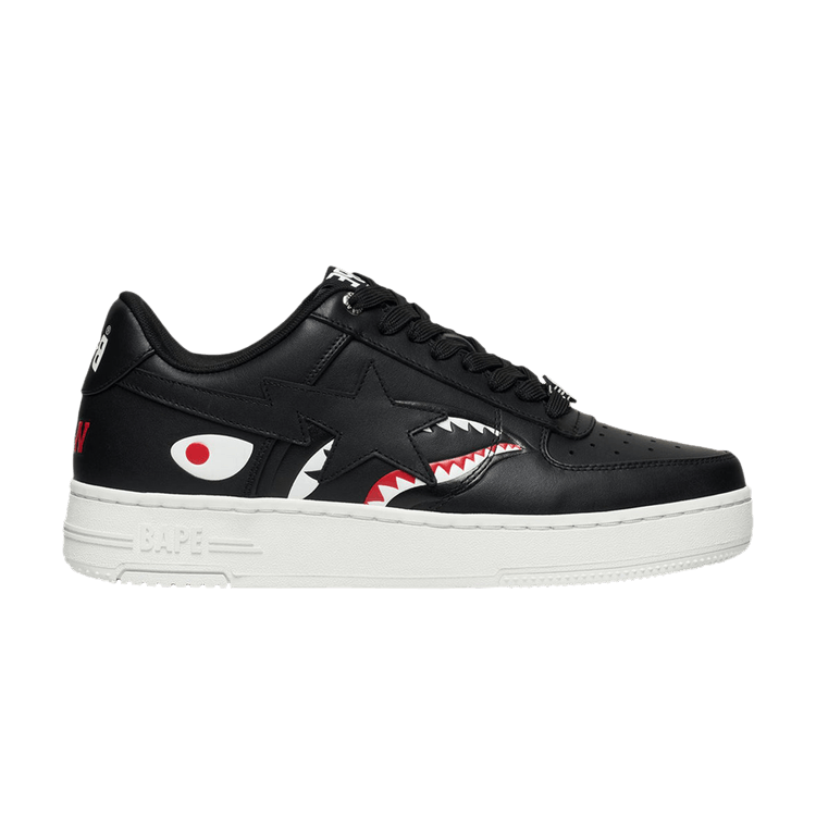 Wmns Bapesta Shark 'Black' — Black