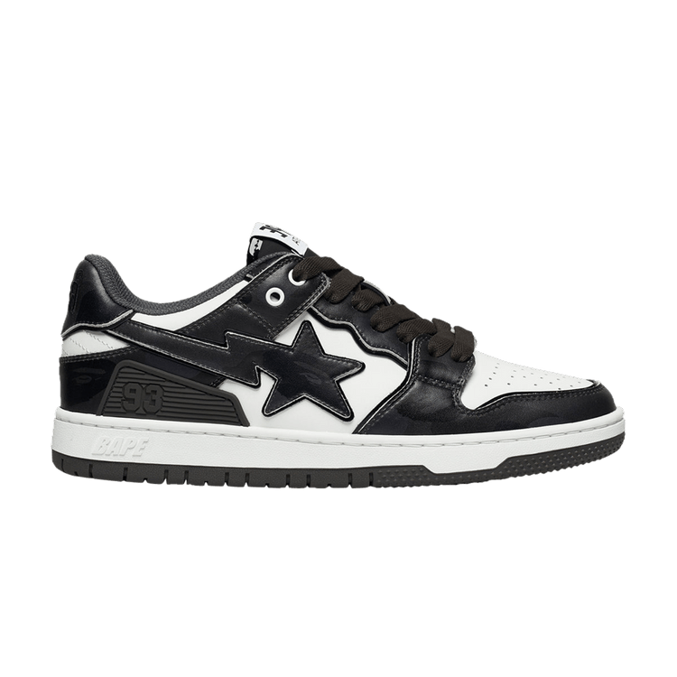 BAPE Wmns Sk8 Sta #1 'Color Camo Pack - Black' — Black