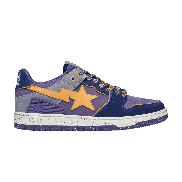 BAPE Wmns Sk8 Sta #4 'Purple Orange' — Purple