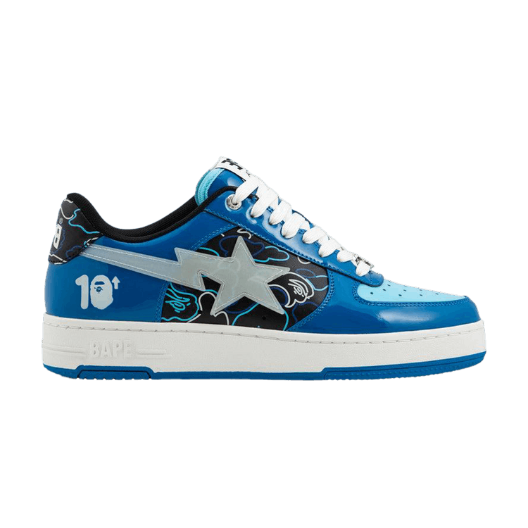88Rising x Bapesta #2 'Glow In The Dark Pack - Blue' — Blue