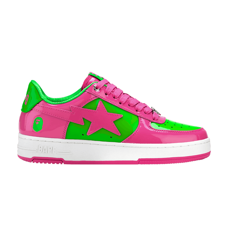 Wmns Bapesta #1 'Pink Green' — Pink