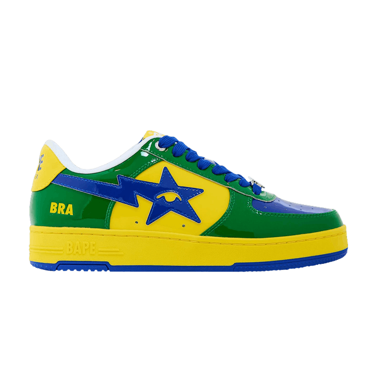 KidSuper x Bape Sta 'SuperBape Cup - Brazil' — Green/Yellow/Blue