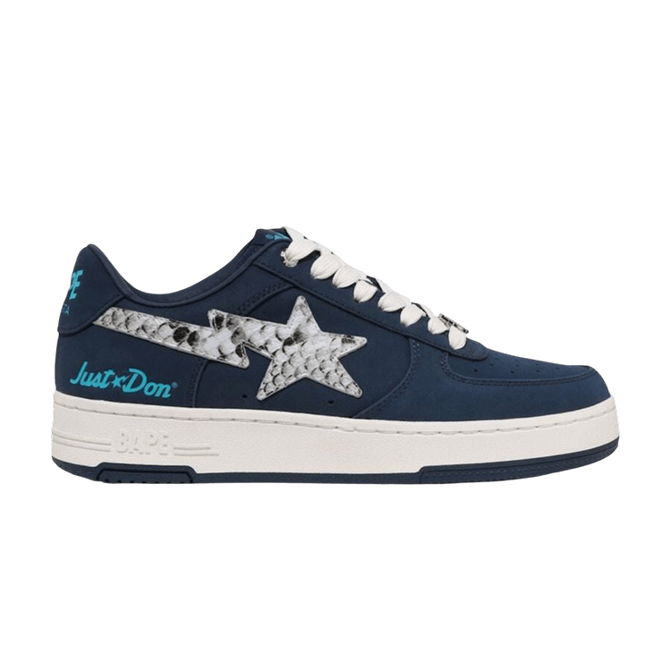 Just Don x Wmns Bapesta #1 'Navy Python' — Navy
