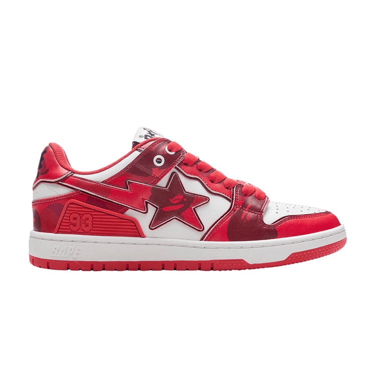 BAPE Sk8 Sta #1 M2 'Red' — Red