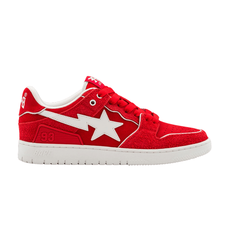 BAPE Sk8 Sta #2 'Red' — Red