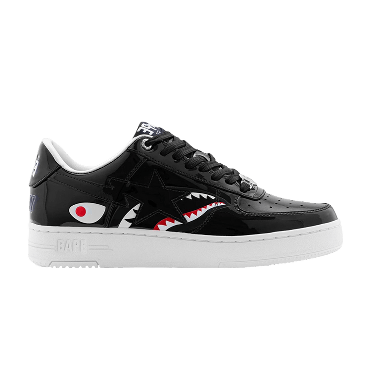 Bapesta #3 'Shark Black' — Black