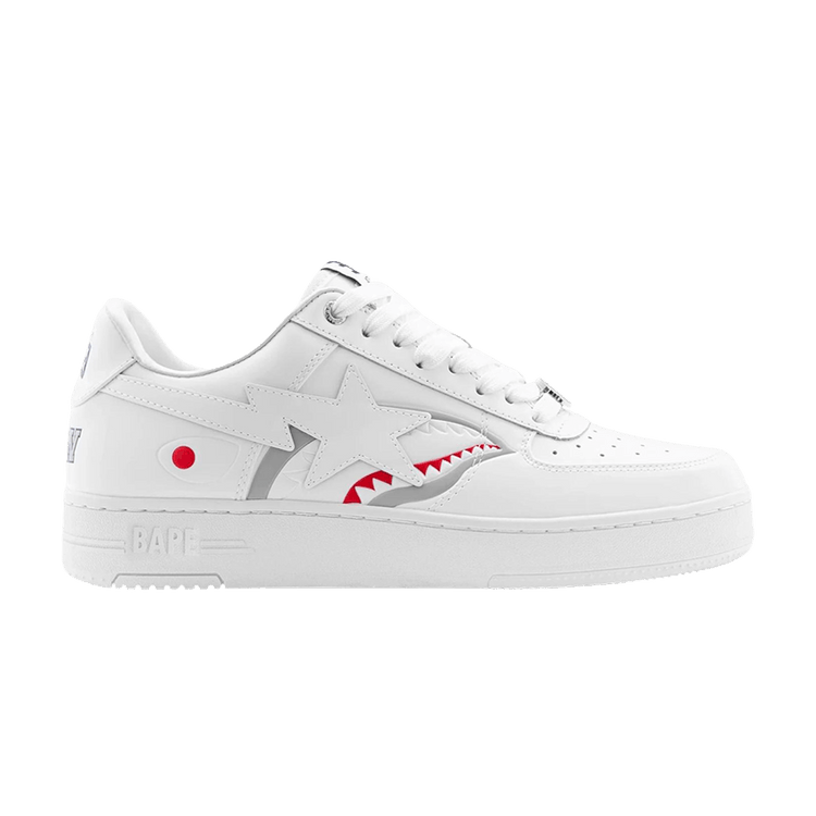 Bapesta #3 'Shark White' — White