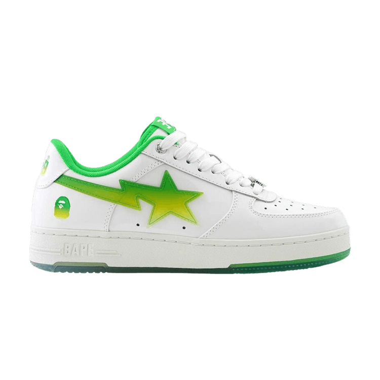 Bape Sta #4 'Green White' — Green