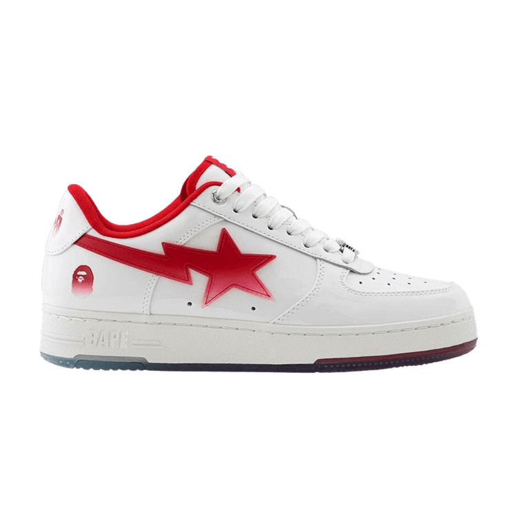Bape Sta #4 'Red White' — Red