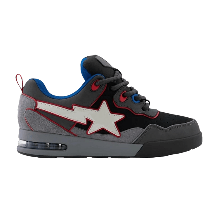 BAPE Flip Sta #2 'Black Grey' — Black/Grey
