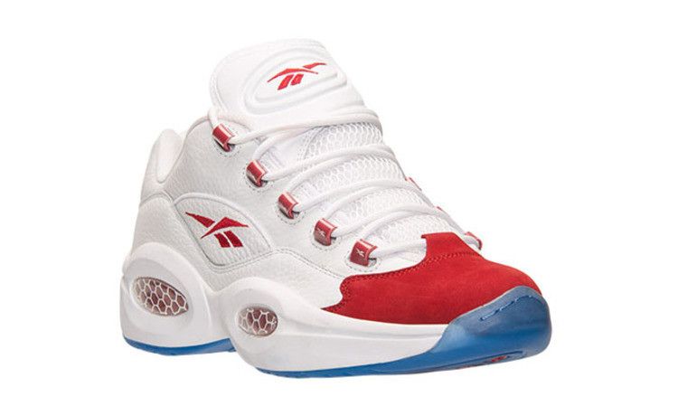 Reebok Question Low 'OG' — White/Flash Red/Ice