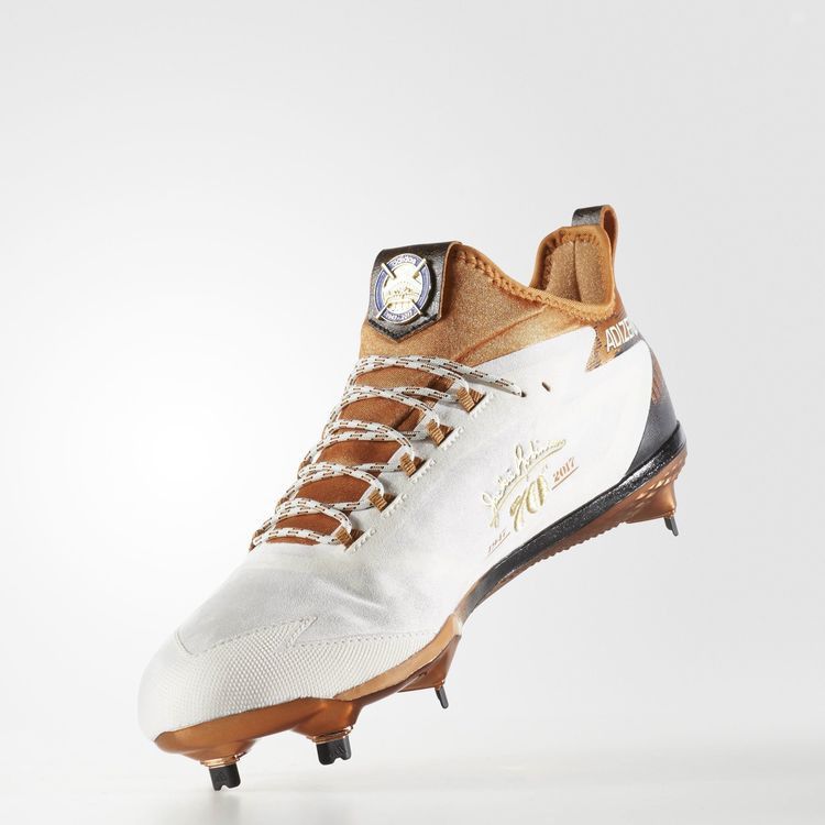 Adidas Adizero Afterburner 4 'Jackie Robinson' — Chalk White/Black