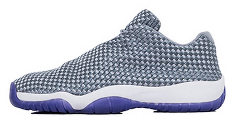 Air Jordan Future Low GG 'Wolf Grey Purple' — Wolf Grey/Purple/White