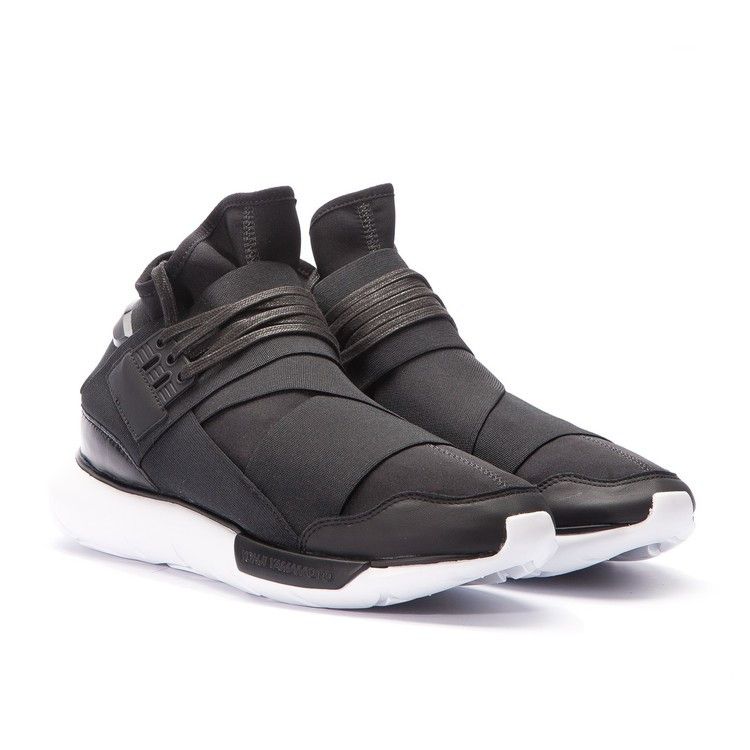 adidas Y-3 Qasa High 'Core Black' — Core Black/Core Black/Footwear White
