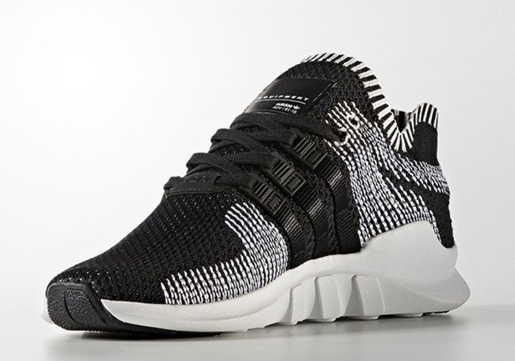 adidas EQT Support ADV Primeknit 'Black White' — Core Black/Footwear White