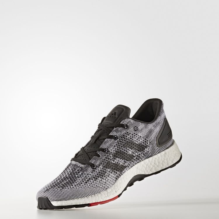 Adidas PureBoost DPR 'Black White' — Core Black/Core Black/Running White