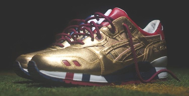 ASICS Ronnie Fieg Gel Lyte 3 'USA' — Gold/Gold