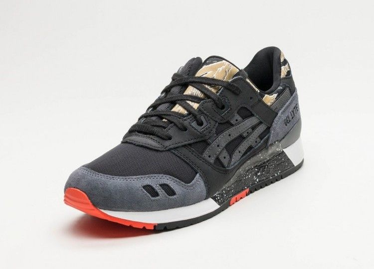 Asics Gel Lyte 3 'Black Camo' — Black/Black