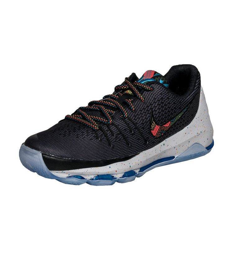 Nike KD 8 GS 'Black History Month' — Black/Multi-Color